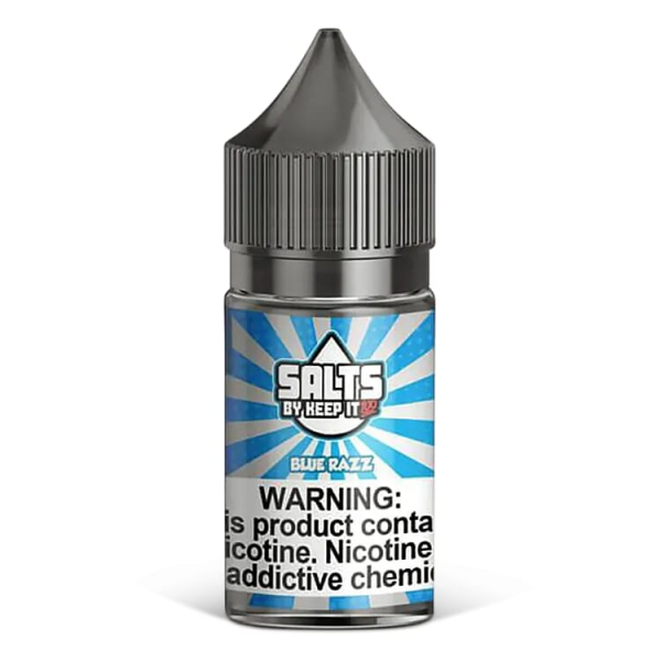 Keep It 100 Salts - Blue Razz 30ml