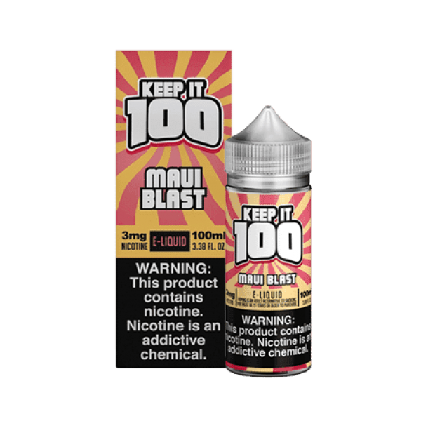 Keep It 100 Maui Blast (Tropical Blast) 100mL